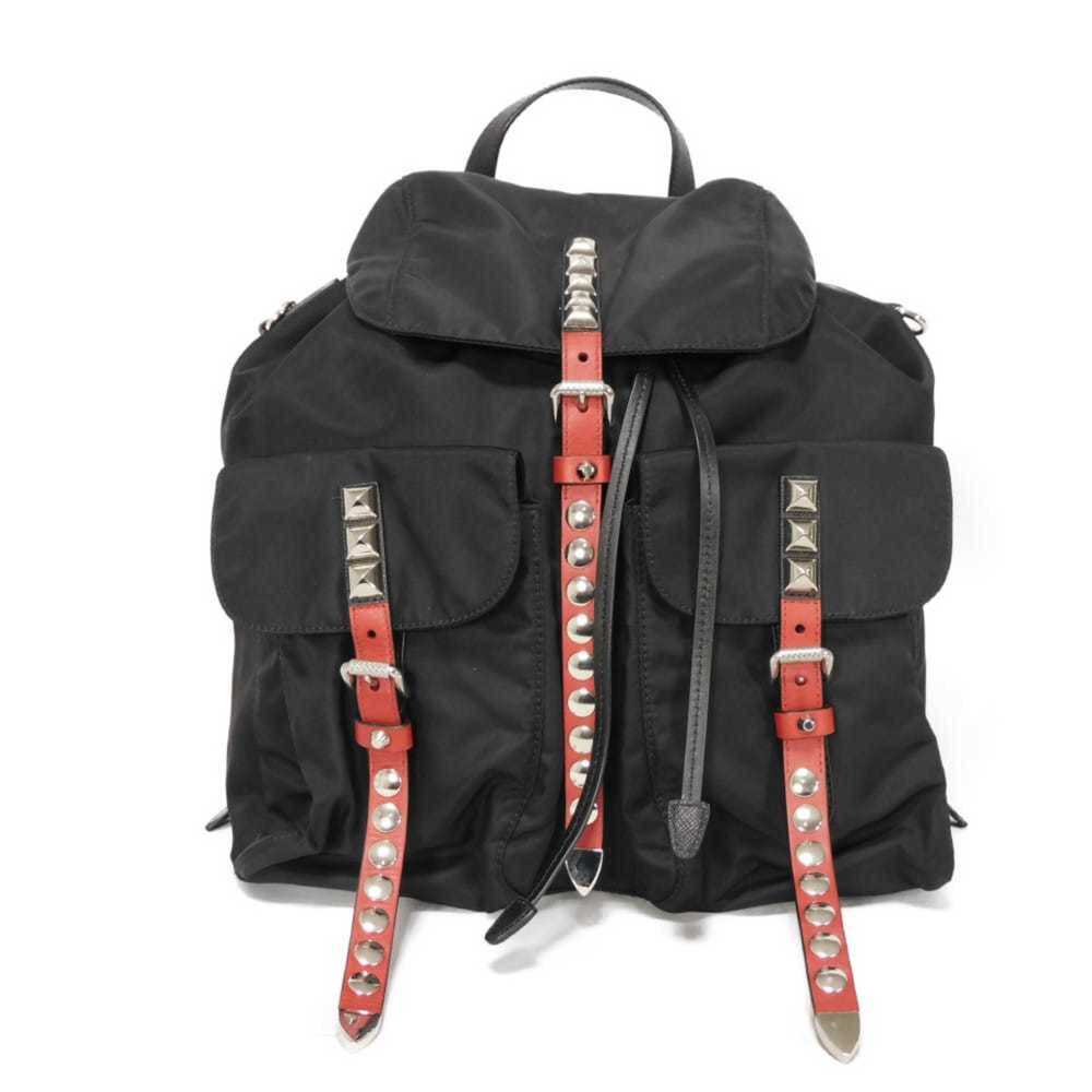 Prada New Vera Studded Drawstring Backpack/Daypac… - image 1